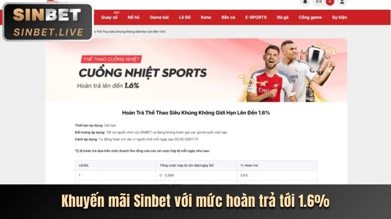 Hình ảnh tổng quan các môn thể thao đa dạng được cung cấp trên nền tảng 1xbit, với các biểu tượng bóng đá, bóng rổ, tennis